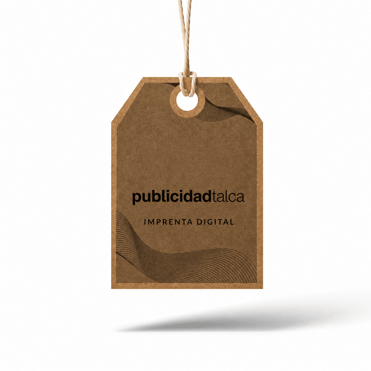 Hang Tag kraft Modelo A