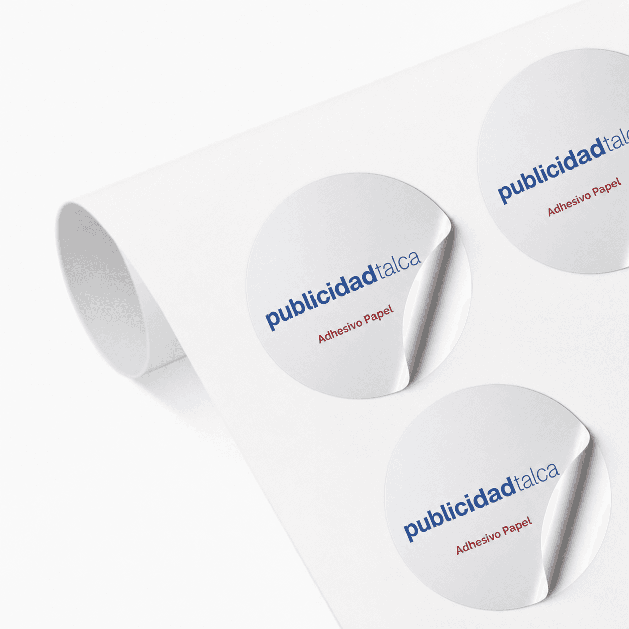 Stickers Papel Circulares