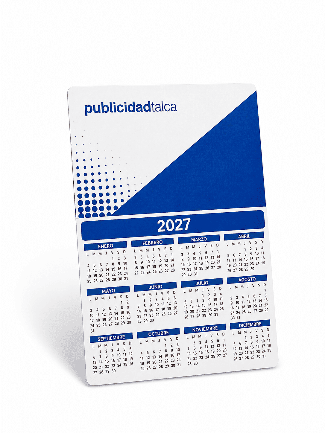 Calendario de pared 12 hojas