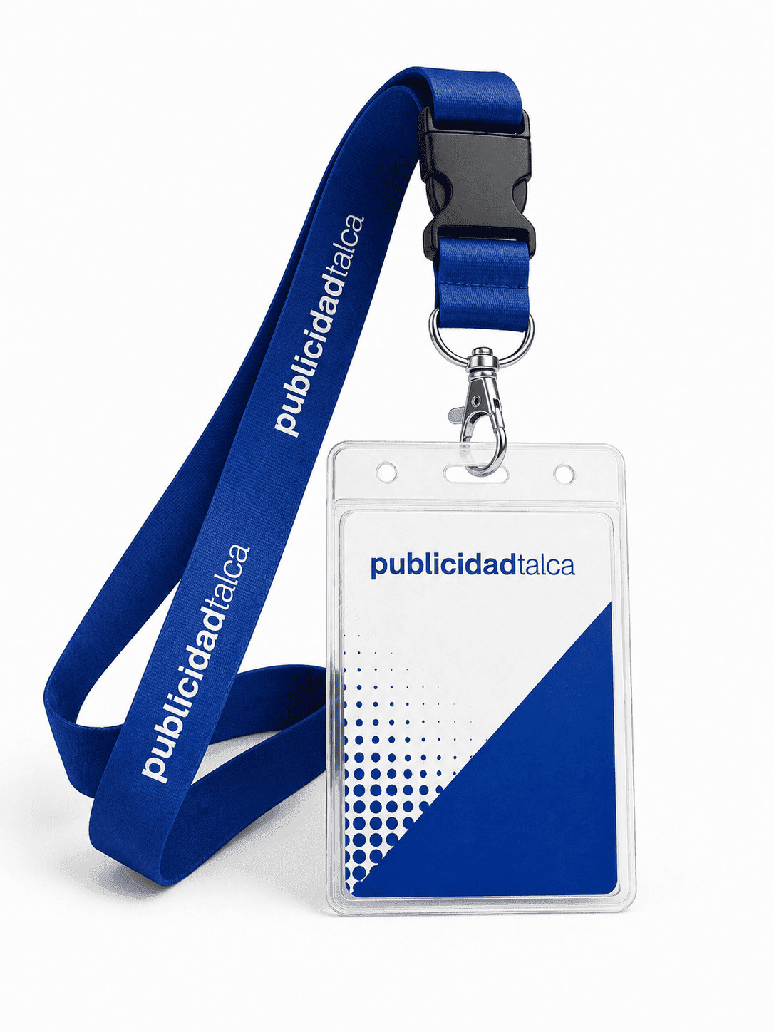 Credencial + lanyard + porta credencial